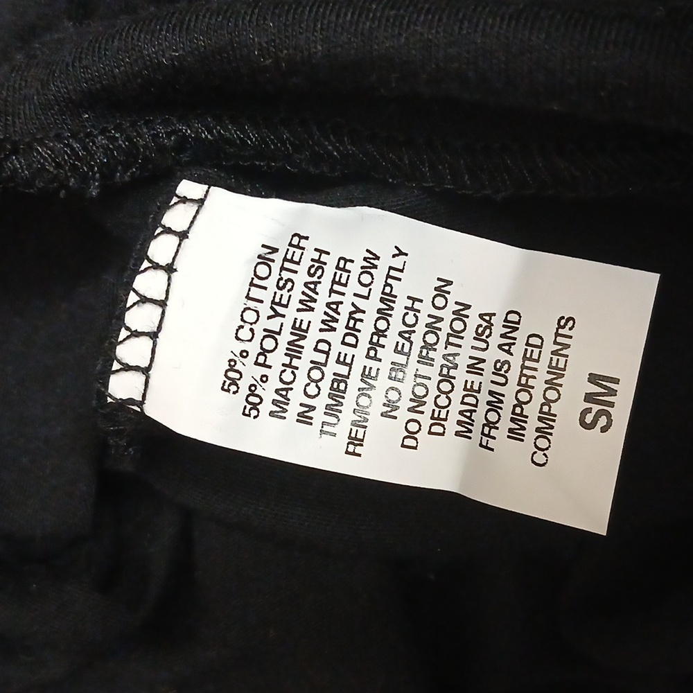 Crazy Train Teal Blk Pink Pig Graphic Raglan Longsleeves Shirt Size  Small EUC - Picture 7 of 7